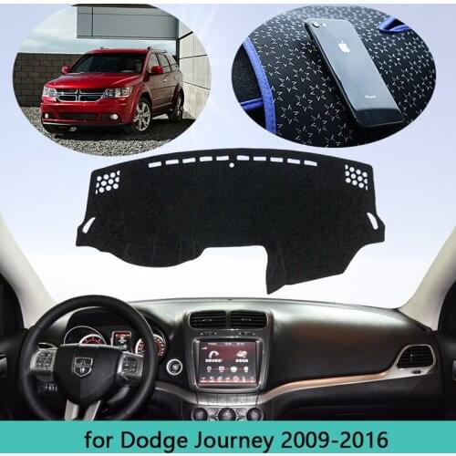 Car Dashboard Carpet Cover For Dodge Journey Fiat Freemont 2009~2016 Dash Mat Anti-dirty Sun Shade Dashmat Automotive interior