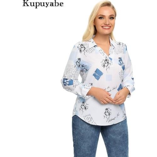 Женские рубашки Kupuyabe China At AliExpress