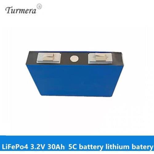 LiFePo4 3.2V 30AH 5C battery lithium bateria for diy 12V lifepo4 e-bikefor Motorcycle Electric Car Motor Batteries Turmera NEW