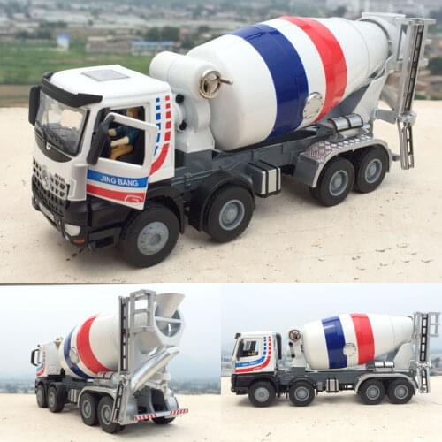 Alloy Die Casting Vehicle Model 1:50 Imitate Childrens Toys of Mercedes-Benz Construction Vehicle Cement Mixing Vehicle