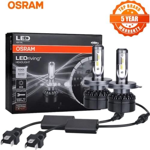 Osram H11 H8 H9 H16JP H1 9012 HIR2 H7 H4 LED 6000K Auto Car Headlight 9003/HB2 9005 HB3 9006 HB4 LED Bulb Turbo 12V Light 1 Pair
