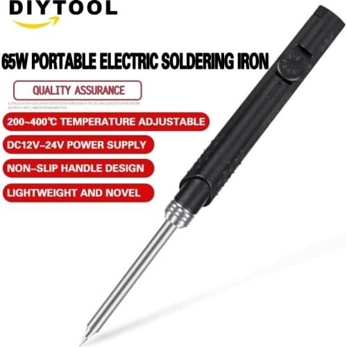 SH72 65W 12-24V 220-400℃ Adjustable Soldering Iron DC5525 SH-K SH-KU SH-D24 SH-BC2 SH-C4 SH-I iron Tips Set Welding паяльник