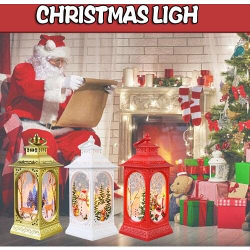 Christmas Lantern Lights Ornaments 2020 Christmas Party Decor for Home Horror House Outdoor Scary Christmas Party Suppplies