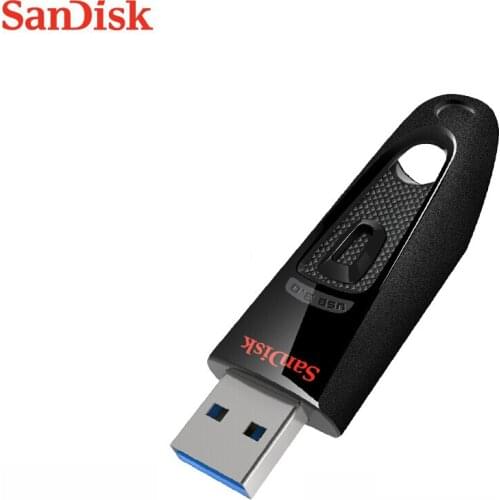 SanDisk Pendrive USB 3.0 Flash Drive 128GB usb3.0 mini Pen Drives USB Stick CZ48 100% Original 3 orders