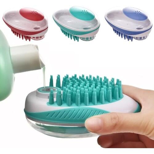 Dogs Best Selling Products Bath Brush 2-in-1 Pet Products Supplies Puppy Pets Goods Shampoo Dog Cat For Dogs The Dog Animals