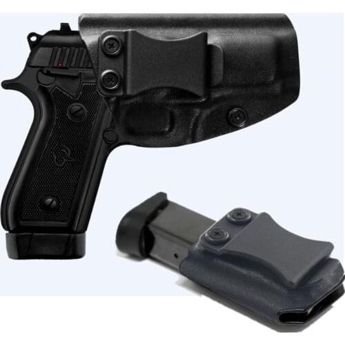 Inside The Waistband kydex IWB Holster Magazines Mag Carrier holders For Taurus Pt58 Hc Plus charger port Concealed Carry