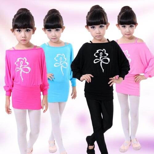 Candy Color Children Children Leotard Gymnastics Leisure Sexy Kids Yoga Wear Girl Dancing Dress Kids Ballet Costume WZM16008
