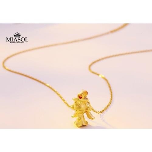 Angel Girl Necklace Cute Japanese Korean Style Women Jewelry Copper New Spring Summer Beautiful Lady Ornaments Matching Pendant