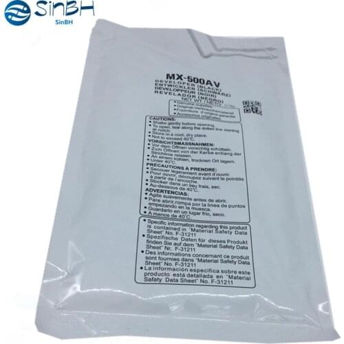1PCS X Long Life Copier MX500AV Developer For Sharp MX-M283 M363 M453 M503 283N 363N 452N MX-500AV Developer Powder 310Gram/Bag