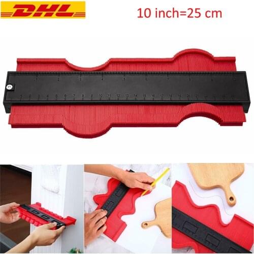 10inch Gauge Duplicator Shape Profile Duplication Gauge Contour Template Plastic Contour Copy Duplicator Dropshipping Measuring