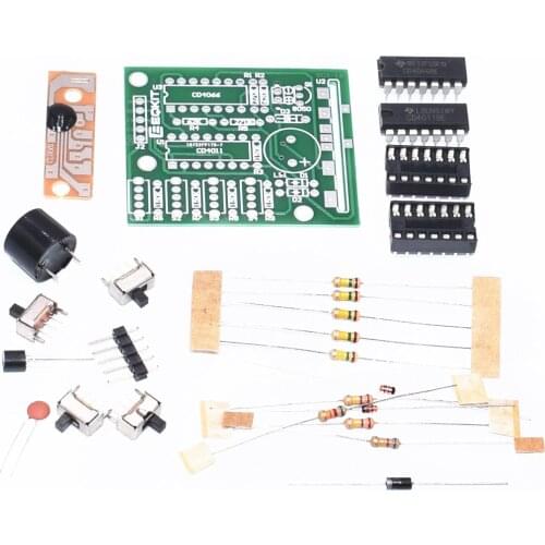 16 Music Box Sound Box Electronic Production DIY Parts Components Accessory Kits green/blue