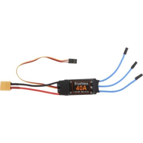 4pcs 40A Brushless ESC XT60 Plug RC FPV Quad Helicopter Drone Airplanes Toys