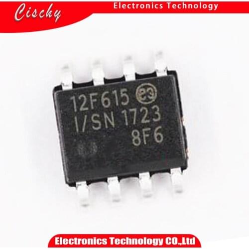 10pcs/lot PIC12F615-I/SN SOP8 PIC12F615ISN PIC12F615 12F615 SOP-8 original In Stock
