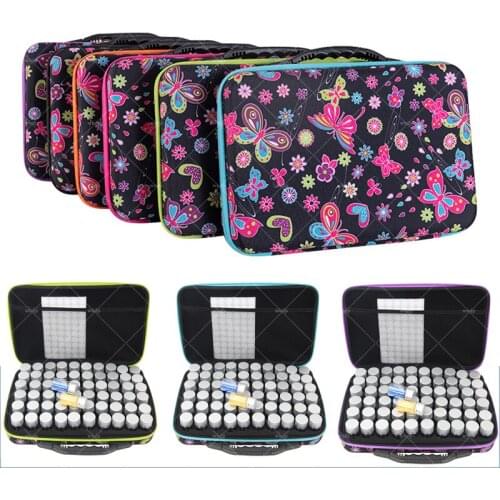 60pcs Sliver Bottles 5D Diy Diamond Painting Storage Box Accessories Tools Jewelry Bead Storage Jar Ring Sparkling rhinestones