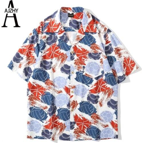 AJZHY Men's Beach (Hawaiian) Shirts