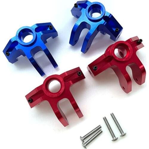 Aluminum Front Steering Cup 1 Pair Blue Red Upgrade Parts for Losi Lmt Monster Truck
