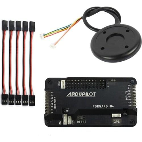 For DIY FPV RC Drone Multirotor APM2.8 APM 2.8 RC Multicopter Flight Controller Board with Case 6M GPS Compass