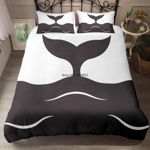 Home Textiles 3D Printing Bedding Set Music Note Treble Clef Staff Black & White 2/3 Pieces Duvet Cover Polyester Bed Clothes