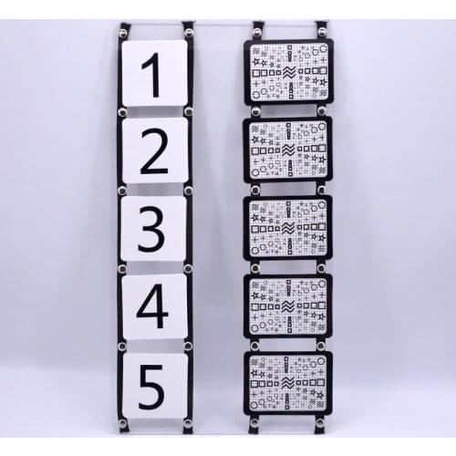 ESP Match Board/ESP Prediction Board Mental ESP Magic Tricks Stage Magia Illusion Props Mentalism Gimmick Props Accessories