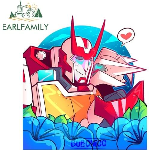 EARLFAMILY 13cm x 11.9cm for Dratchet Funny Car Stickers Creativite Surfboard Decal Refrigerator Waterproof Occlusion Scratch