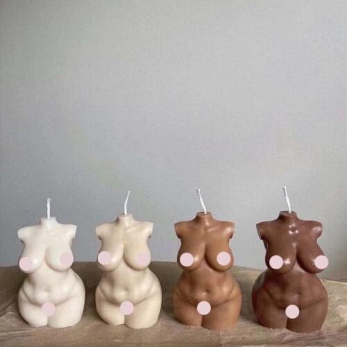 Diy Candle Mold Sexy Human Body Silicone Mold Thick Curvy Figure 3d Moulds Aromatherapy Candle Epoxy Resin Mold Craft Tool