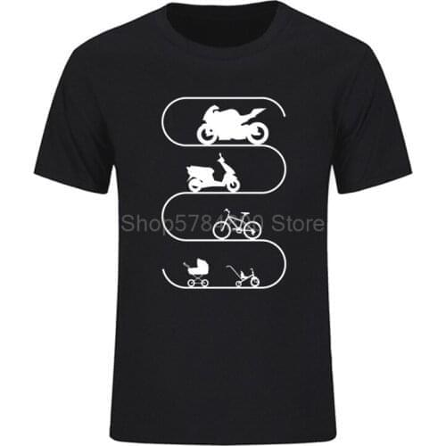 2019 Summer NEW Fashion Baby-Car Bike Bicycle Motorcycle Tee Shirt For Man Summer Hip hop T Shirt Plus Size