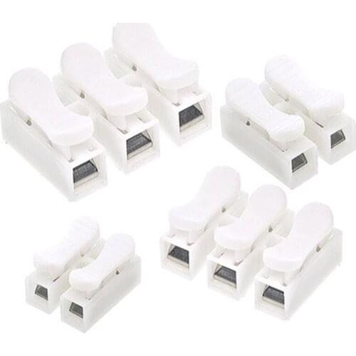 G7 White Color Model CH-2 CH-3 Wire Connector Voltage 250V Wiring Terminal Block