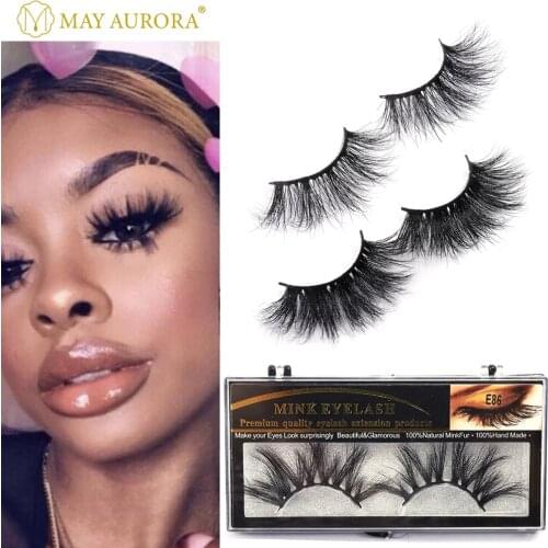 Lashes Pack 1Pairs 5d Mink Eyelashes Bottom Cilios Y Strip Eyelash Extension Bulk Set Cat Eye Lifting Pestañas Postizas Natural