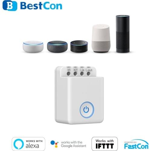 BroadLink BestCon MCB1 Smart Wifi Switch Timing Wireless Mini REMOTE Controller SMART HOME DIY Module Alexa Google Voice Control