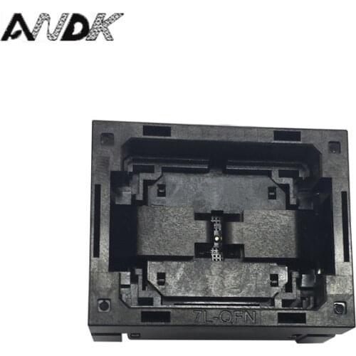 QFN24 MLF24 WLCSP24 Burn in Socket Pin Pitch 0.4mm IC Body Size 4x4mm NP506-024-032-C-G Open Top Flash Test Socket Adapter