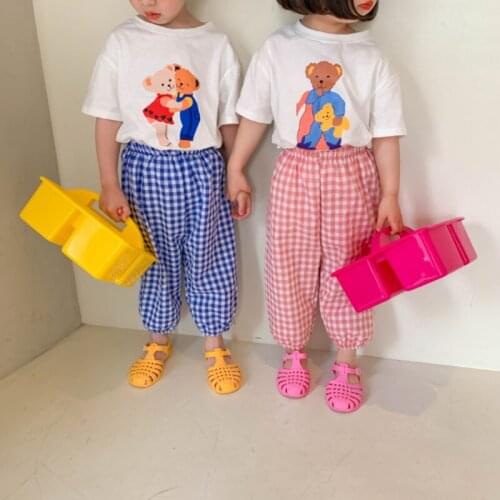 Childrens Anti-Mosquito Pants Baby Harem Pants Bloomers Boys Girls Trousers Baby Casual Sports Pants Kids Sweatpants