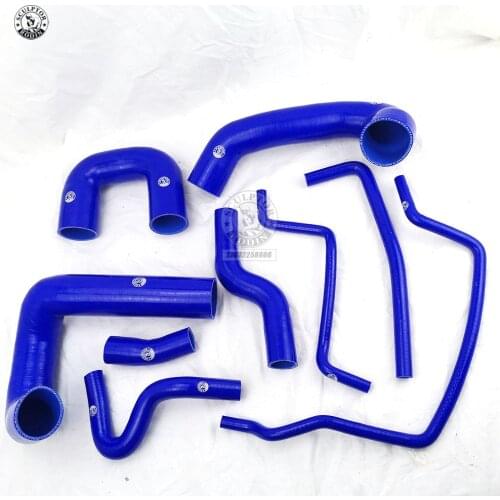 Silicone Boost Turbo Hose Kit for SAAB 93 03-07 (9Pcs) Red/Blue/Black