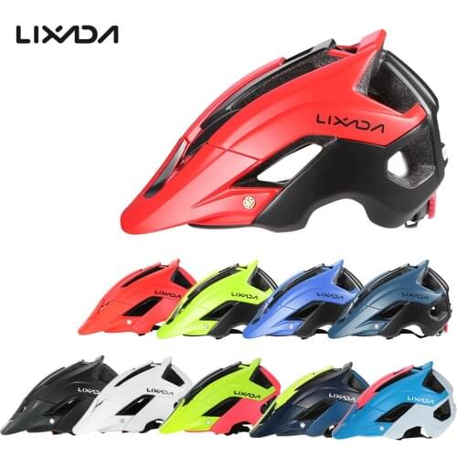 ​Lixada Cycling Helmet Ultra-lightweight Mountain Bike Bicycle Helmet Sports Safety Protective Helmet 13 Vents para ciclismo