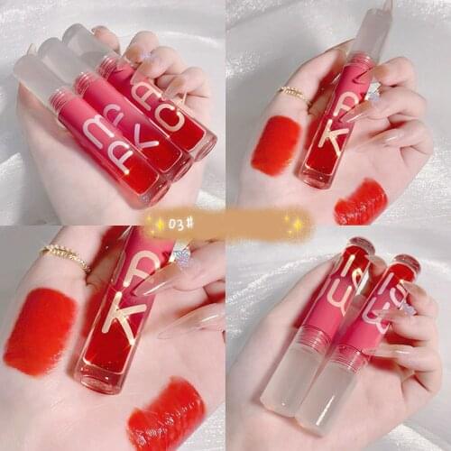 2021 Velvet Lipstick Vivid Colour Non-Stick Cup Long Lasting Lip Glosses for Women Girl