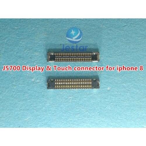 10pcs J5700 LCD Display & Touch connector FPC for iphone 8 on motherboard