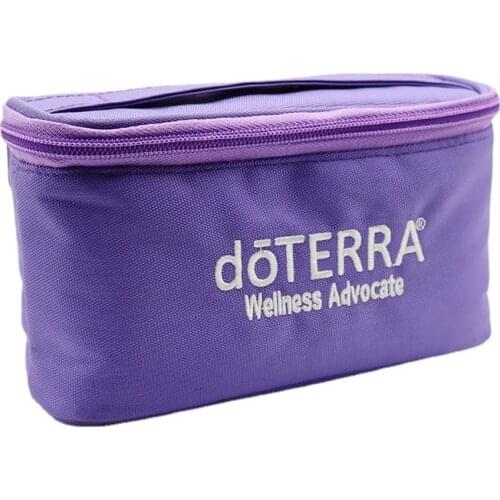 10 Slots 10/15ml Essential Oil Case for DoTERRA Travel Carrying Hanging Organizer Storage Bags Bottles Ziplock Collecting Cases