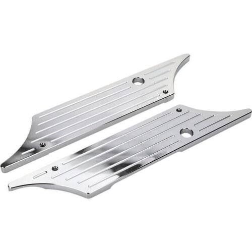 2Pcs Hard Saddlebag Bags Latch Cover For Harley Touring Electra Street Glide FLH FLT FLHR FLTR FLHX FLHT 1993-2013