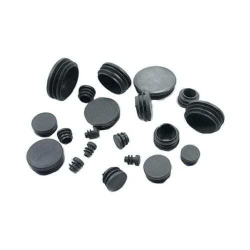 20pcs /lot 12,14,16 19,22,25,28,30,32,35,38,40 42 45 48 50 58 60 63 70 74 76mm Round tube insert end feet table leg pad plug