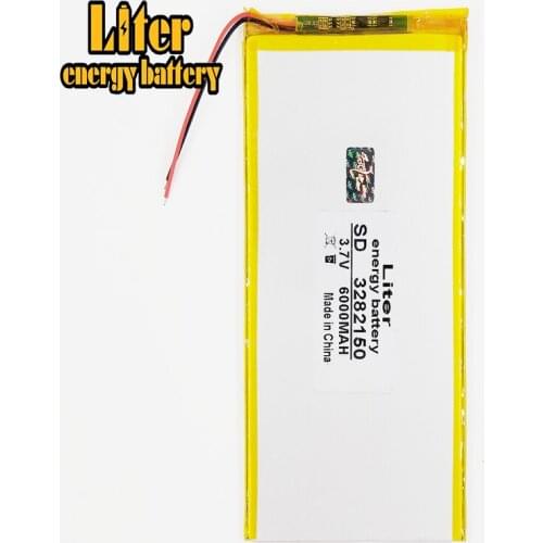 3282150 3.7V 6000mAH(Real 6000mAh) 3280150 Li-ion battery for V88, V971, M9 Tablet PC, 3.2*82*150mm