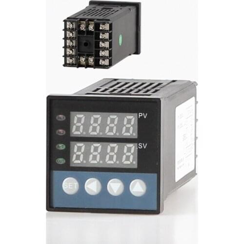 48*48*110mm intelligent PID thermostat with RS485 communication function termoregulator with Relay output and 1 way alarm output