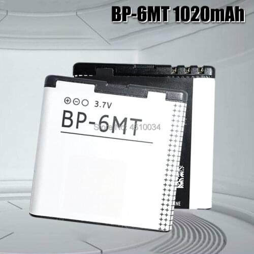 BP-6MT BP6MT BP 6MT 1050mAh Phone Replacement Battery For Nokia 6720C E51 E51i N78 N82 N81 6720 5610 6110