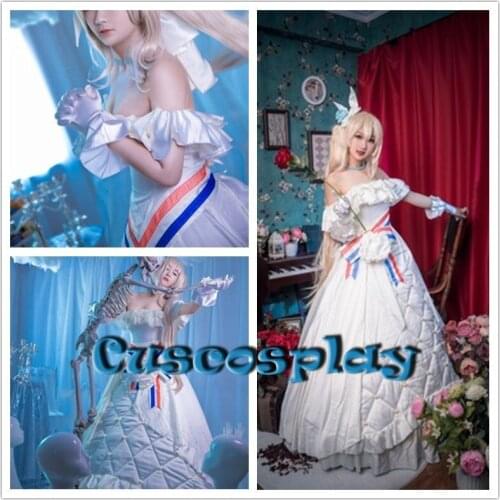FGO Fate Grand Order Rider Marie Antoinette Cosplay Costume Dress Gown Symphony Concert Dress Halloween Costumes for Women