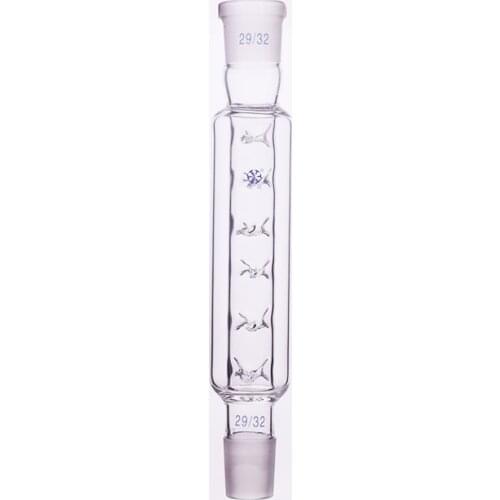 Insulation belt sandwich vacuum thorn-shaped Spine distillation column,29/32,Spike-shaped distillation tube,Rectification column