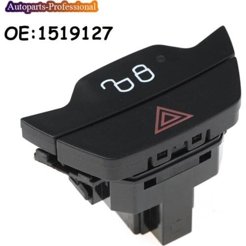 Hazard Warning Light Button Lock Unlock Switch For Ford B-MAX C-MAX Ecosport Fiesta Focus Kuga Transit 2008-2019 1519127 1767567
