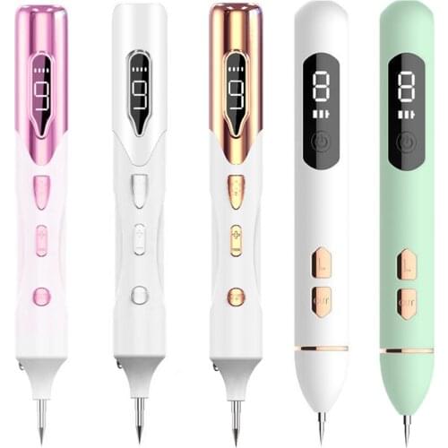 Black Dots Against Face Care Plasma Pen Freckle Tattoo Remove Machine LCD Skin Wart Tag Mole Removal Pen Dropshipping Center