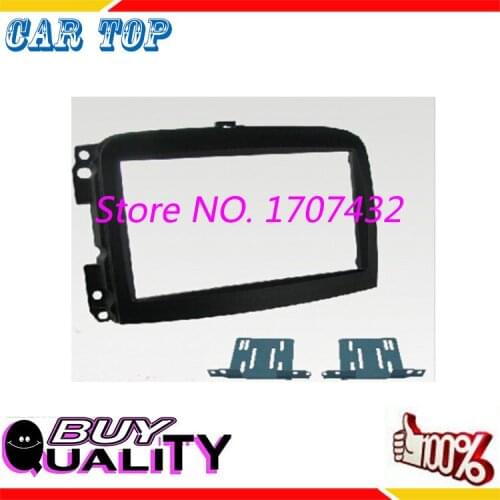 Good NEW Frame Panel Top Quality Radio Fascia for FIAT 500L 2012-2015 Stereo Fascia Dash CD Trim Installation Kit Free Shipping