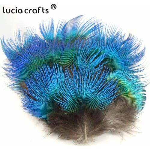 Approx 4-8cm handmade Feathers DIY Earrings Jewelry Accessories 6pcs/lot H0509