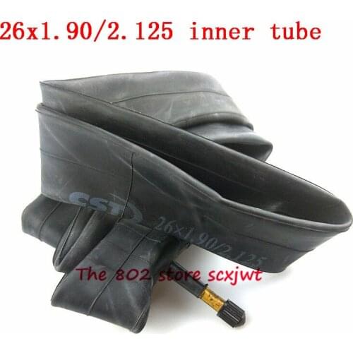 High performance 26 inch Bicycle inner tube 26x1.90/2.125 26*1.9/2.125 Schrader Presta mountain bike tire tubes