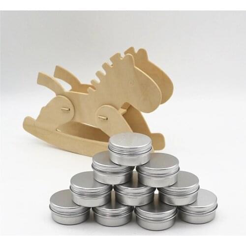 10pcs Balm Nail Art Cosmetic Cream Make Up Pot Lip Jar Tin Case Container Inexpensive