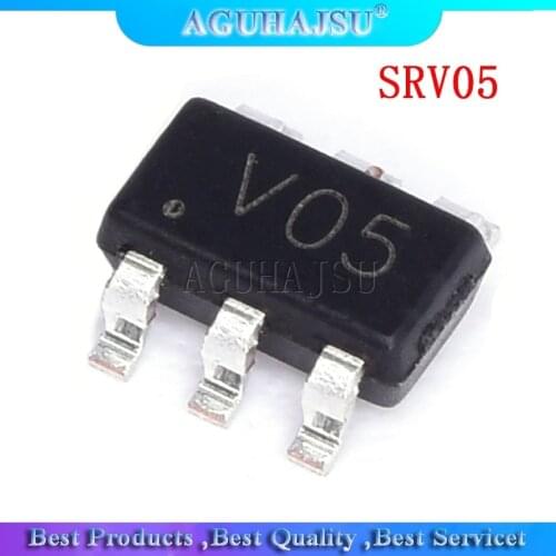 10pcs/lot SRV05-4.TCT SRV05 Code: V05 SOT23-6 new original